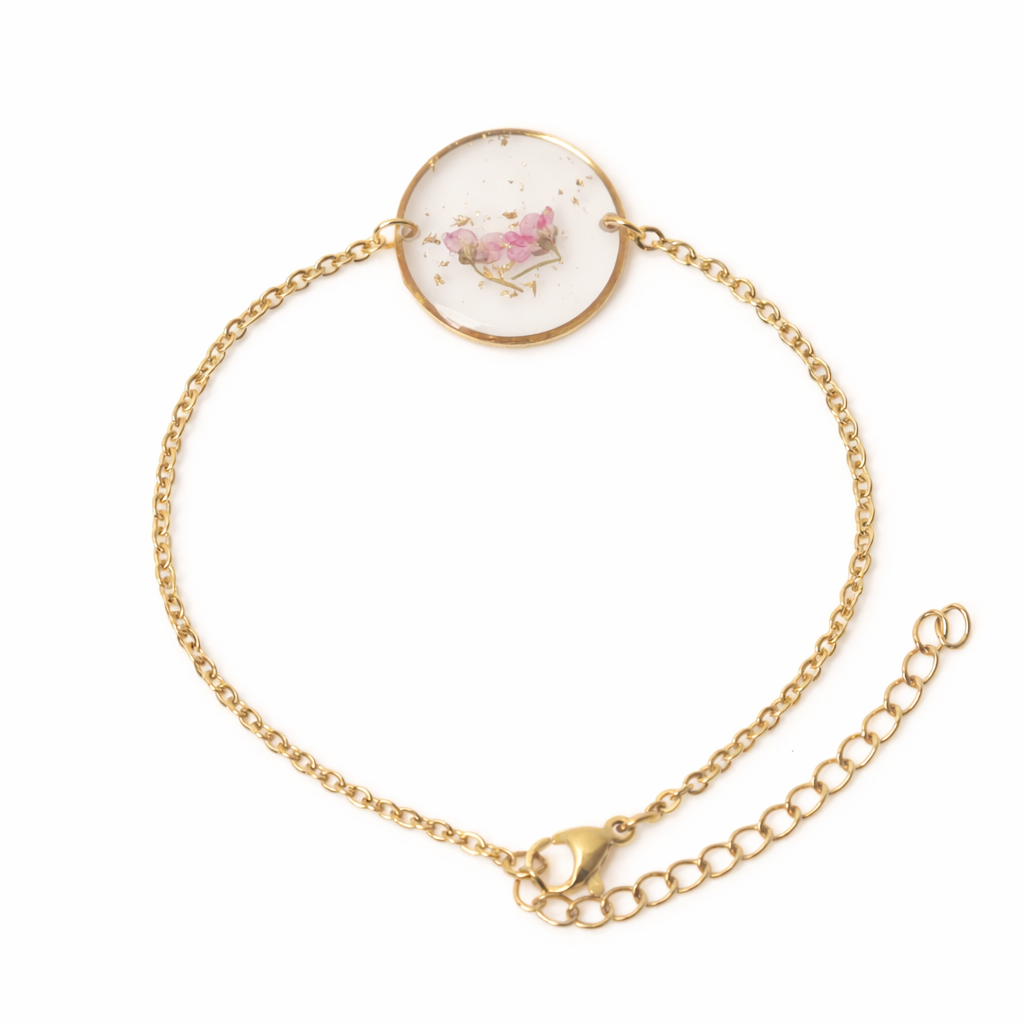 Cora Bloom — Pink Meadow Bracelet