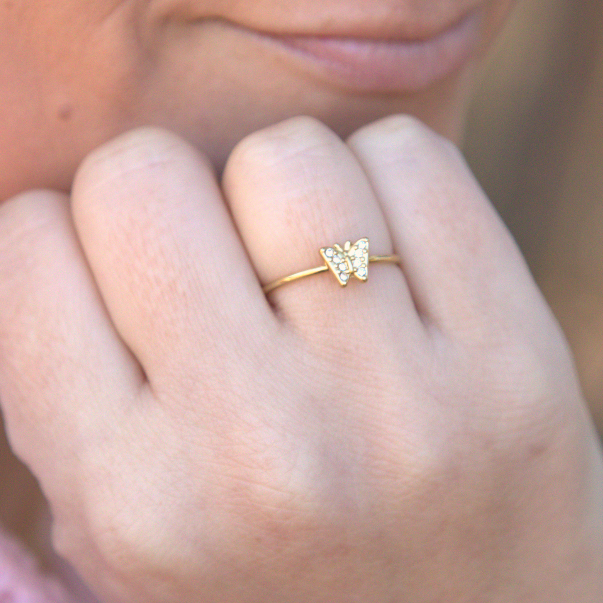 Cora Bloom - Butterfly Ring