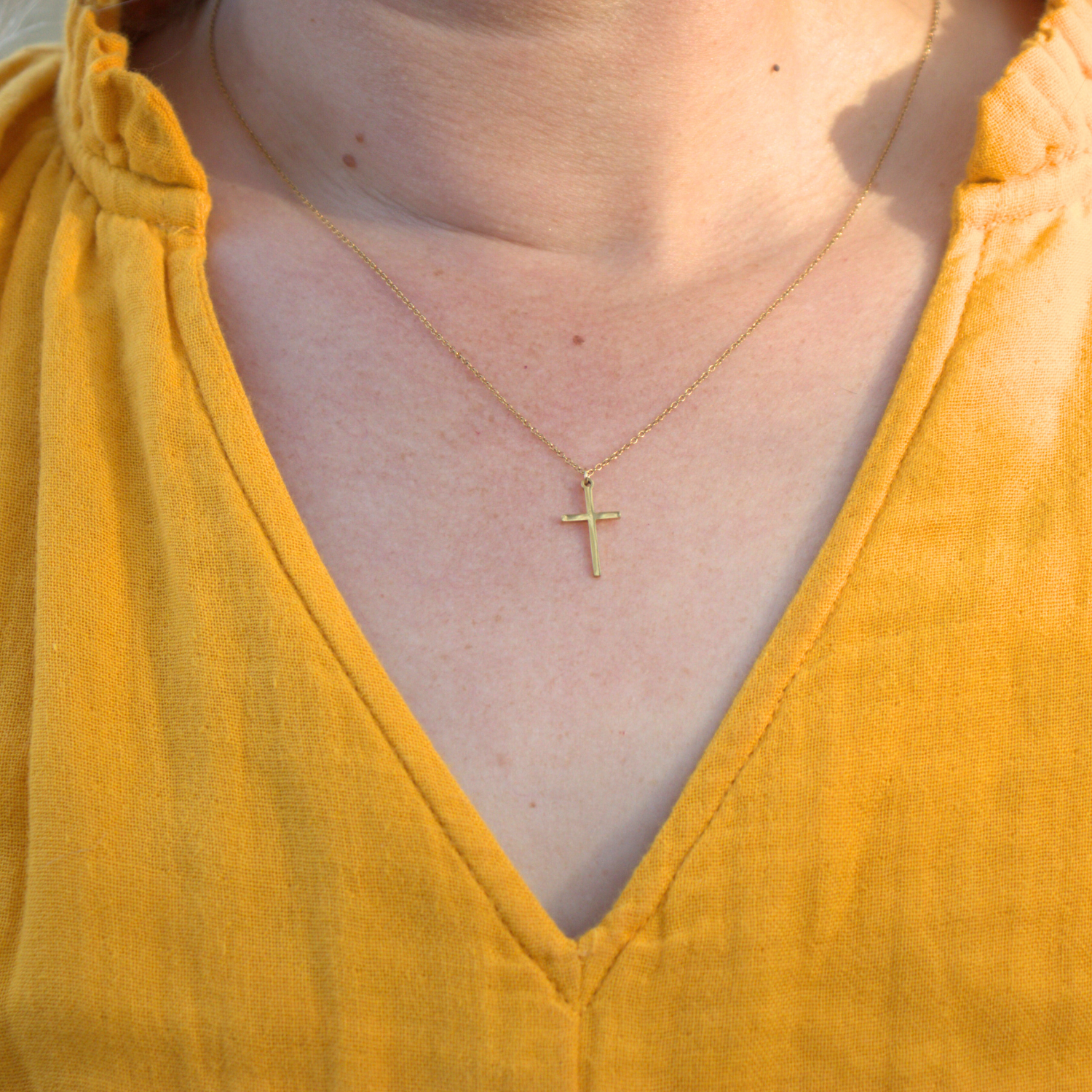 Hannah Cross Necklace