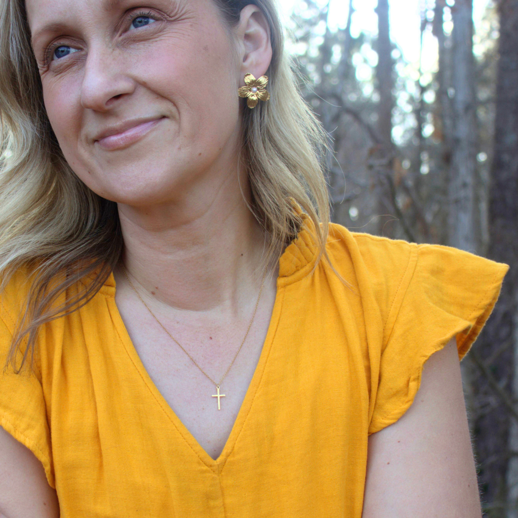 Hannah Cross Necklace