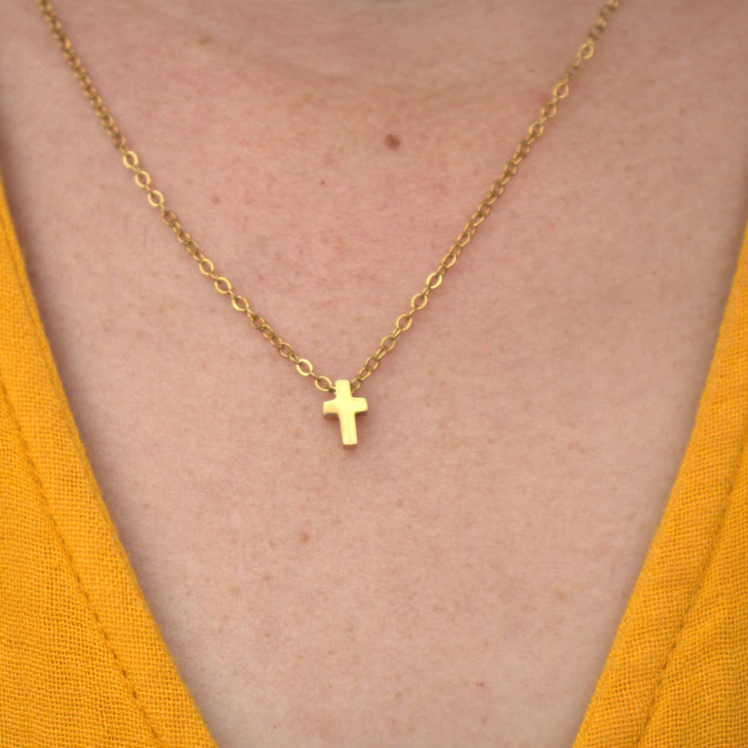 Anna Cross Necklace