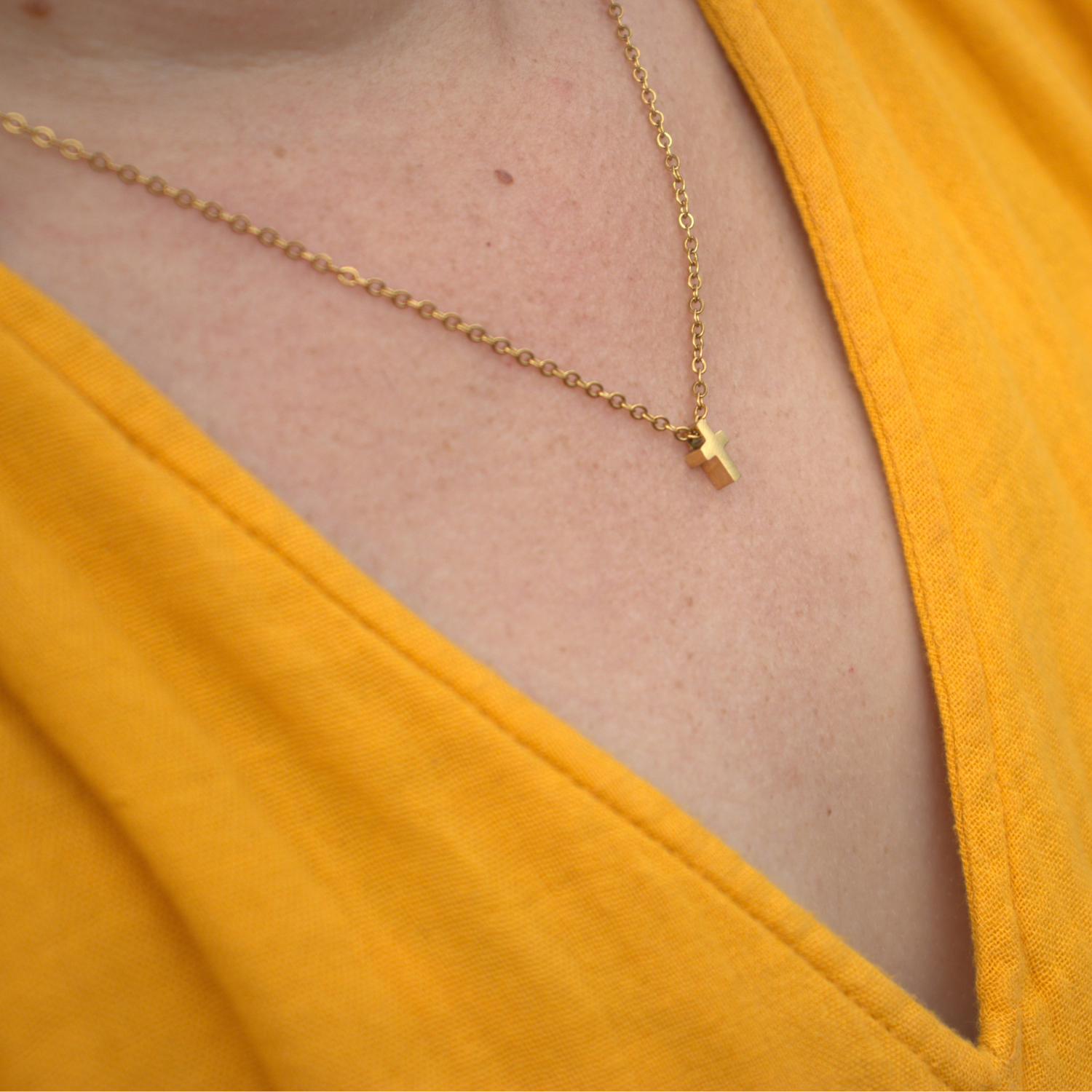 Anna Cross Necklace