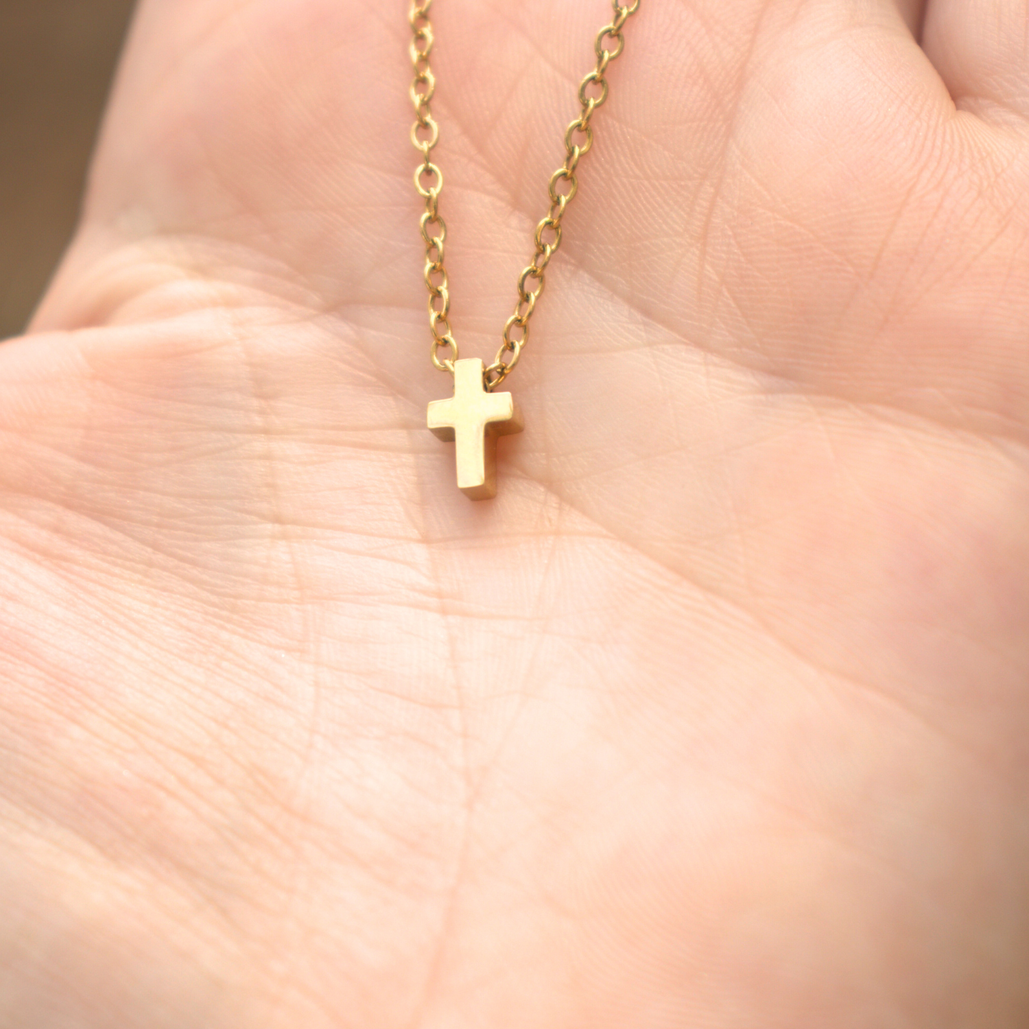 Anna Cross Necklace